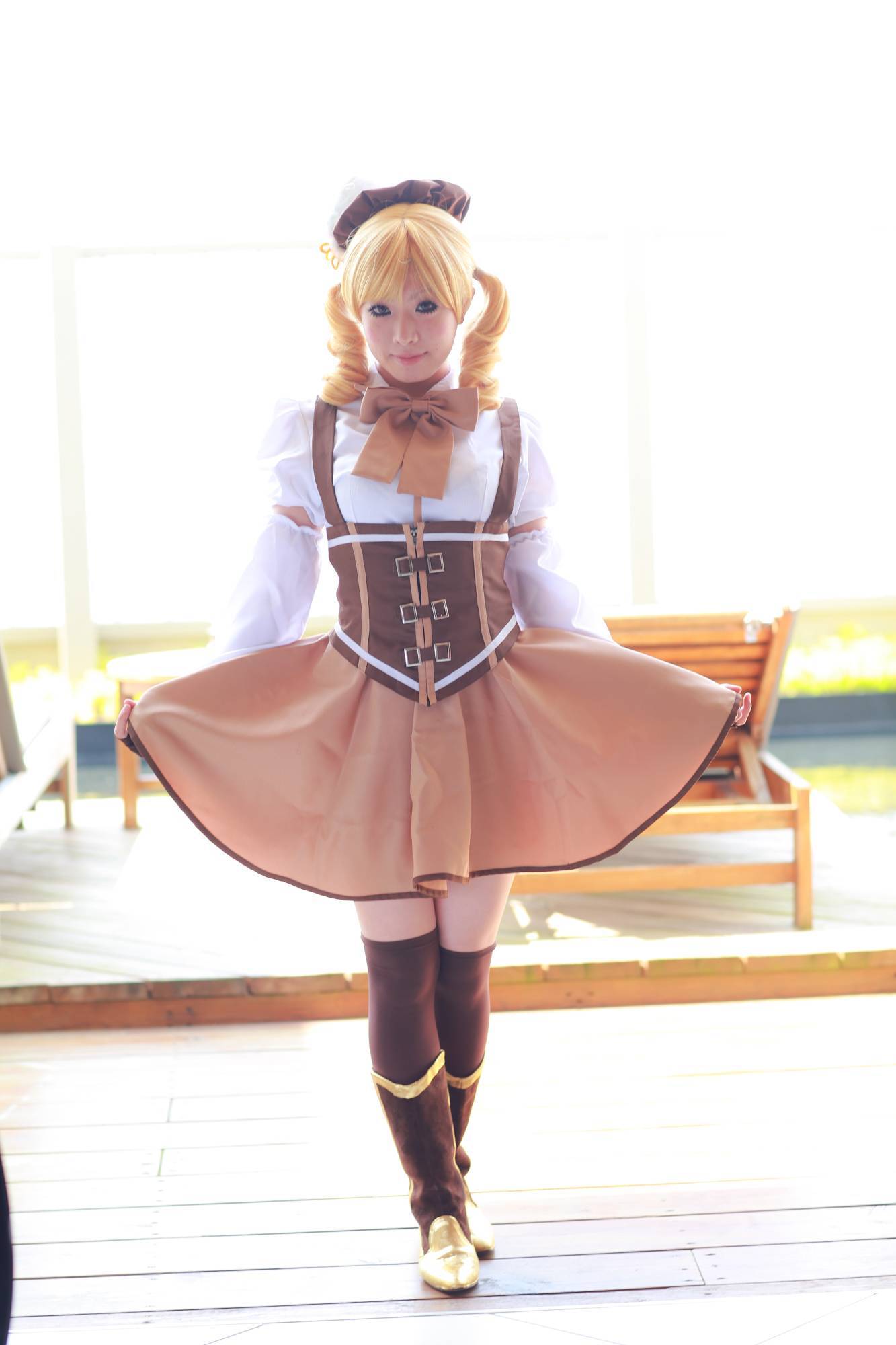 [Cosplay]  Mahou Shoujo Madoka Magika - New Mami Tomoe Hot Cosplay 1